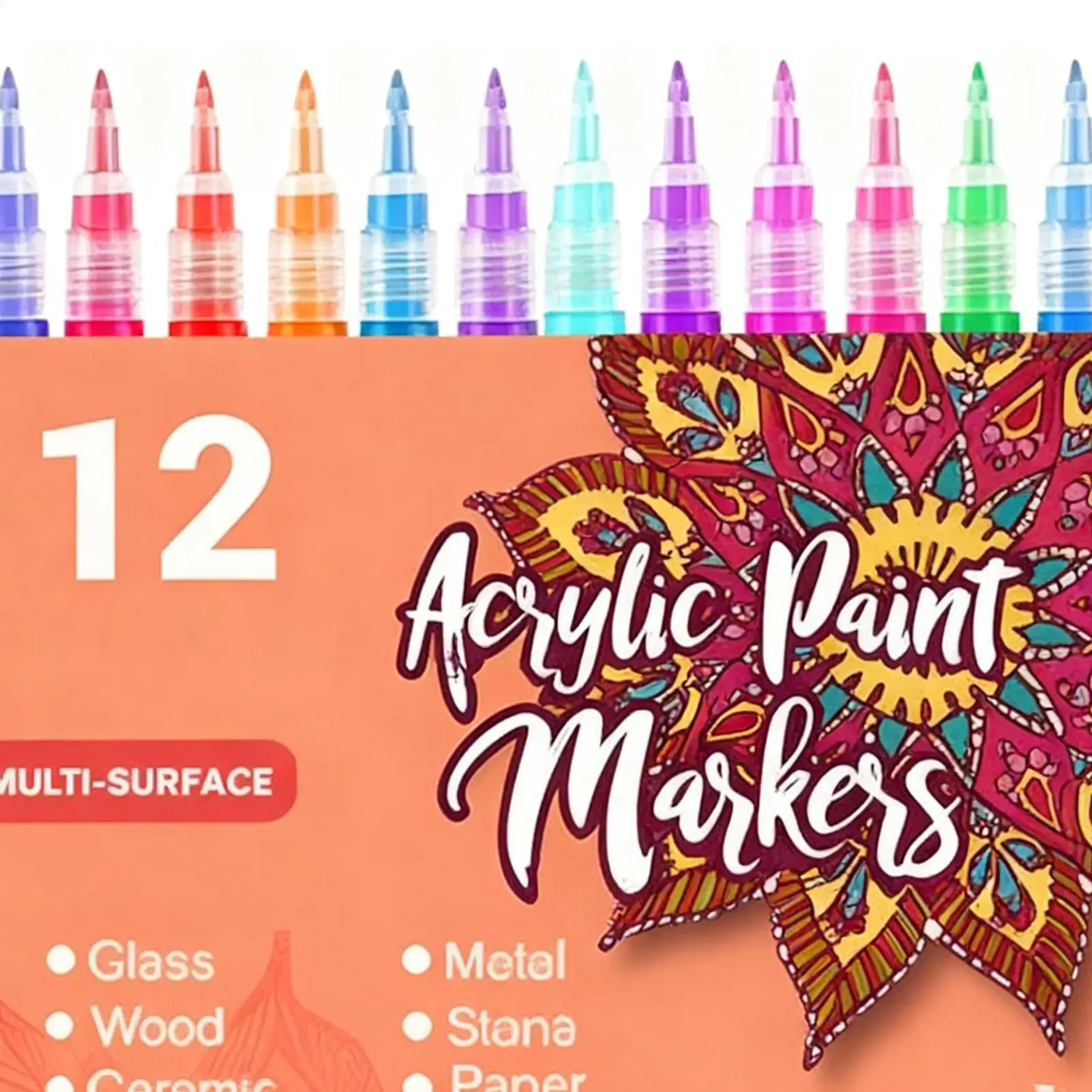

Nail Polish Pens Long-Lasting Quick-Drying Fine Tip Kids Gel Nail Design Drawing Pens for Drawing Painting Dotting Crafts Girls