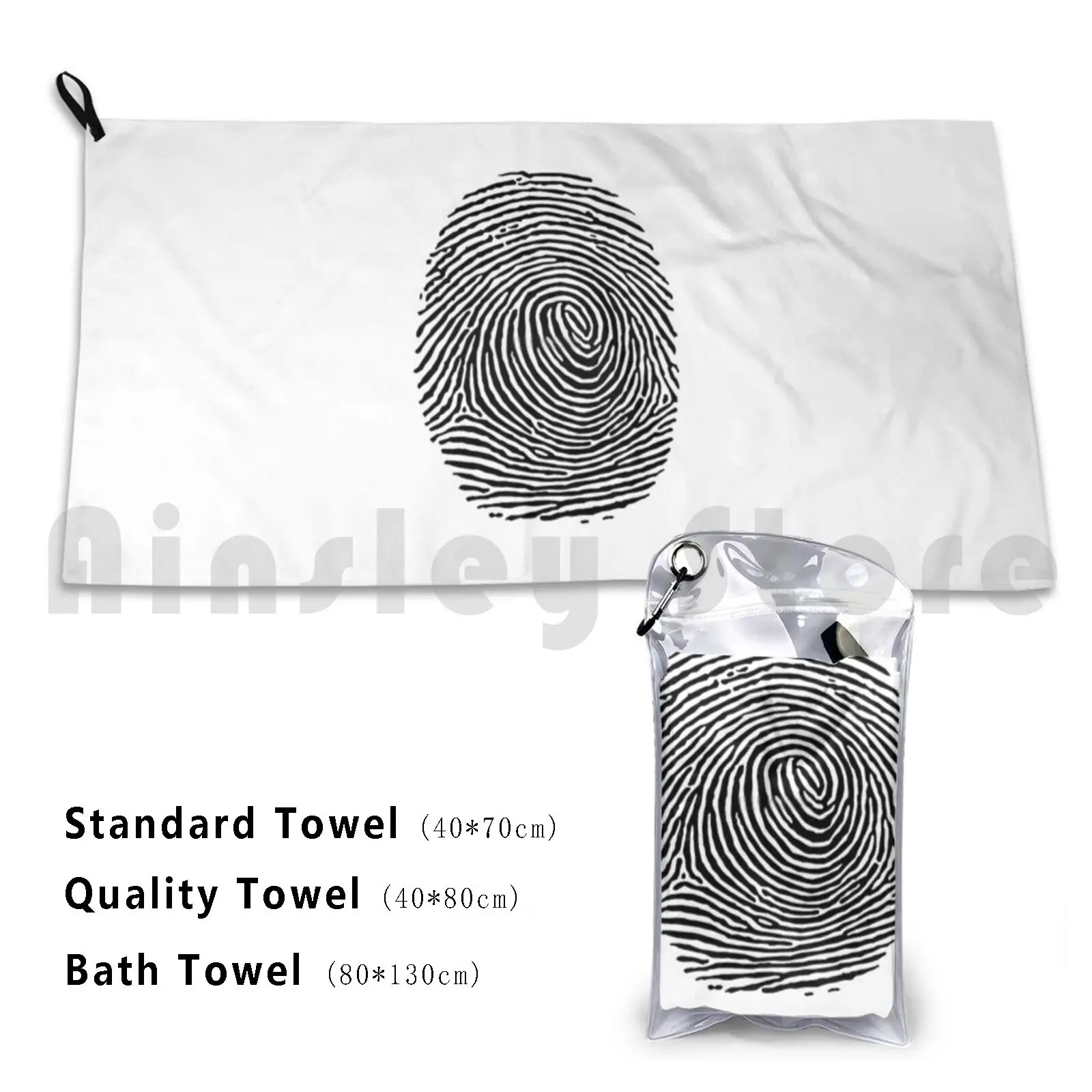 Fingerprint Csi Crime Scene Custom Towel Bath Towel Fingerprint Forensic Forensics Csi Detective Police