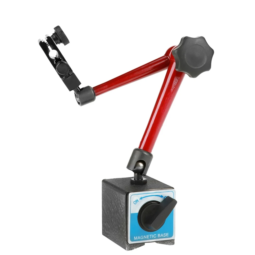 

ABUN-350Mm Adjustable Universal Magnetic Base Holder Stand For Dial Test Gauge Indicator
