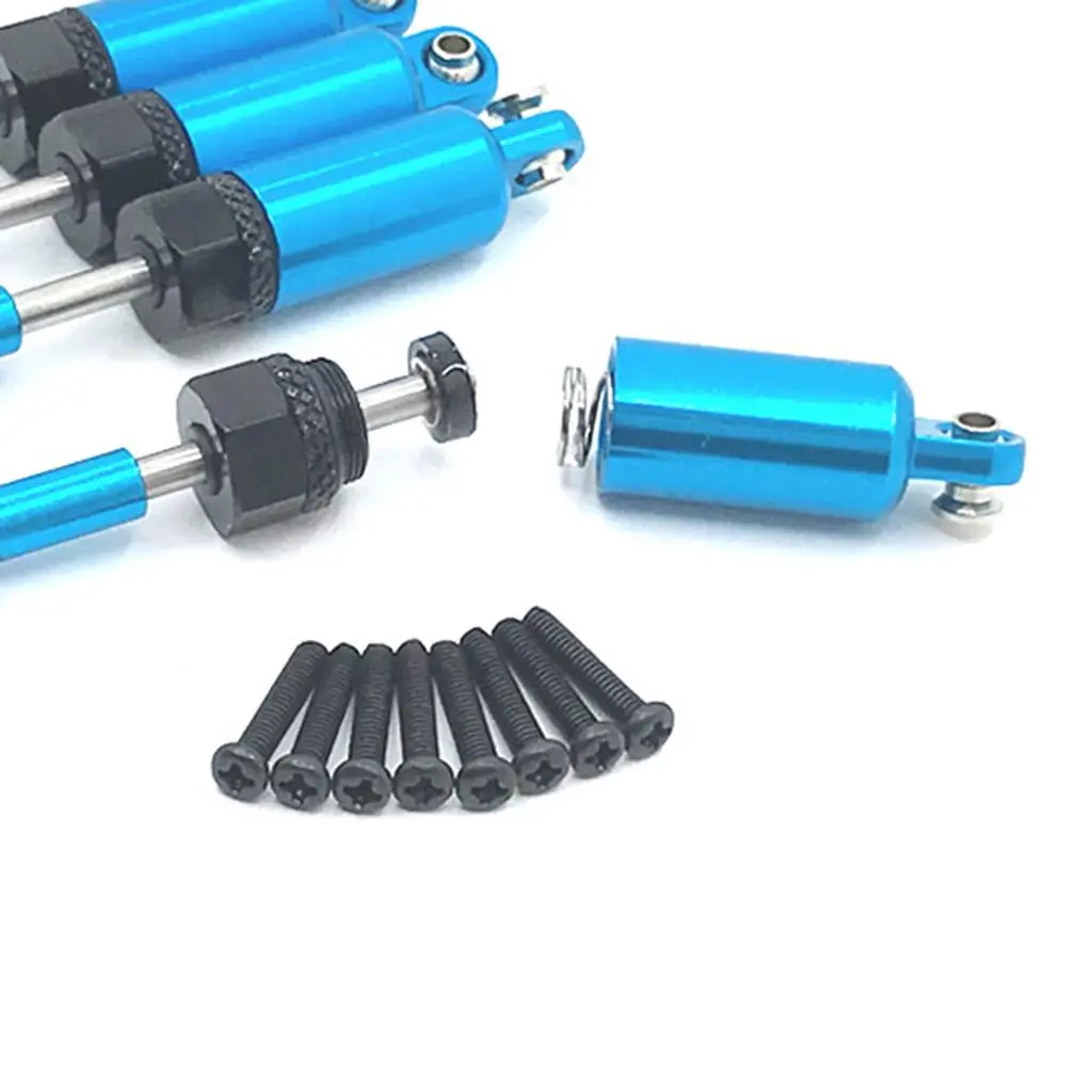 

4-Piece Adjustable Metal Shock Absorber Set Suitable for HS 1/18