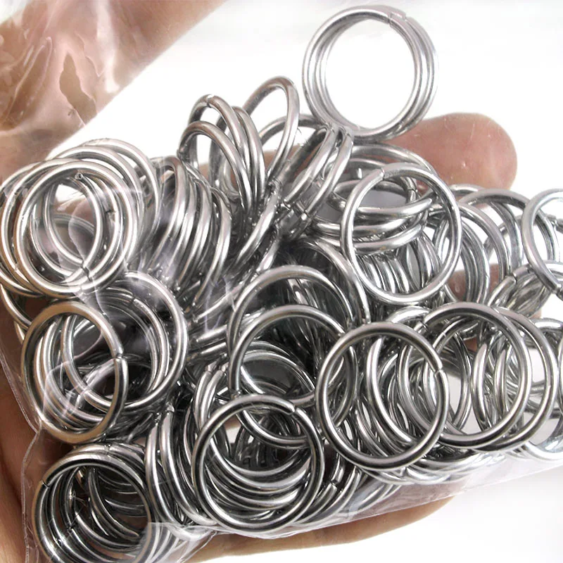 20-200Pcs Stainless Steel Open Jump Rings Single Loops Split Ring Connector For Bracelet Jewelry Making Findings DIY Accessories image 4