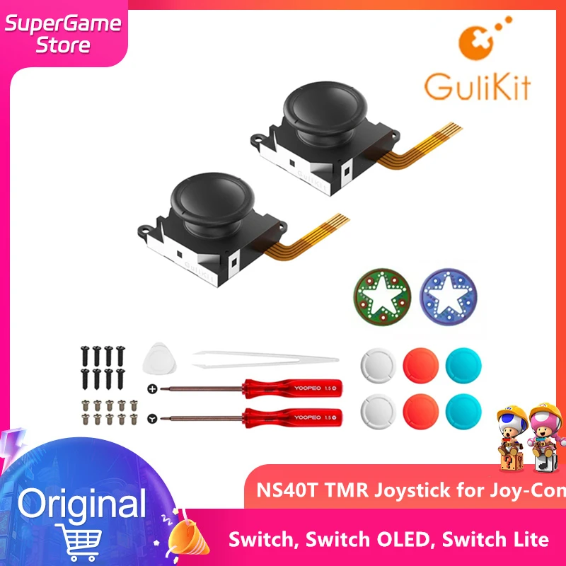 Joystick z czujnikiem Gulikit TMR do wymiany JoyCon bez dryfującego drążka elektromagnetycznego do sprzedaży hurtowej Nintendo Swicth