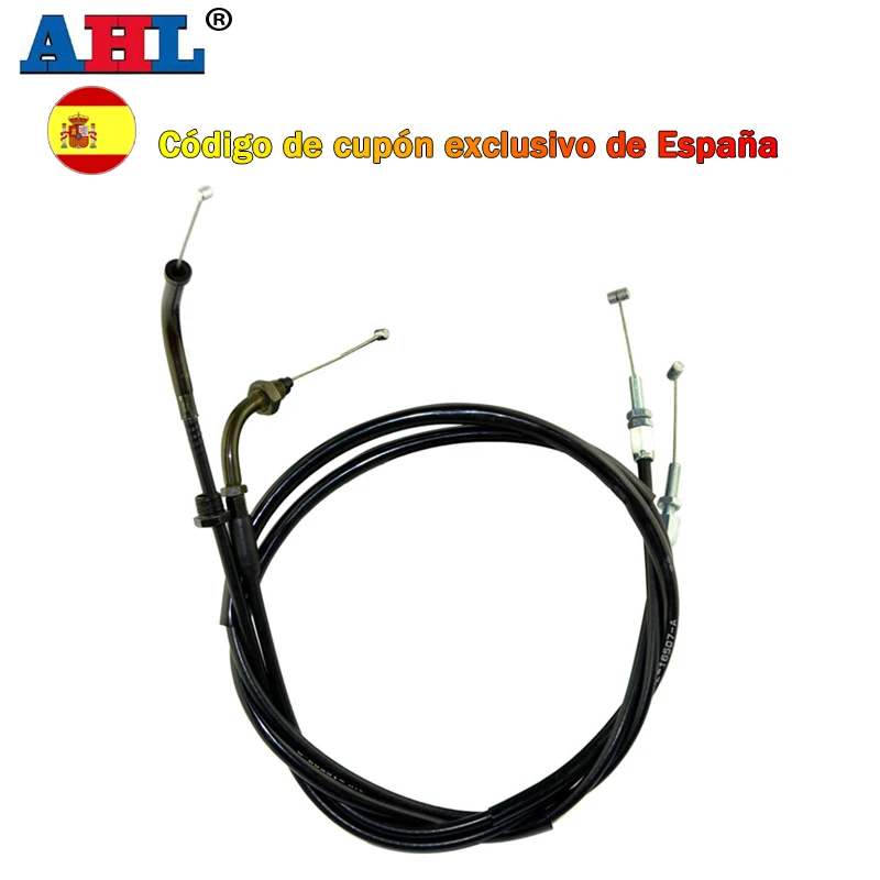 AHL Cable de línea de acelerador de motocicleta para HONDA NV400 VT600 Steed 400 VLX400 Magna Xelvis 250 17910-MZ8-A20 17920-MZ8-A20