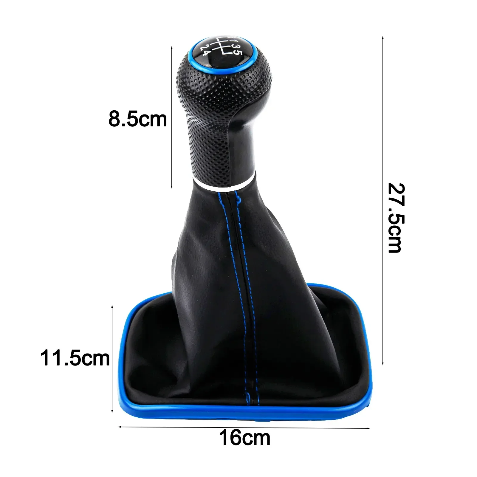 

Enhance Comfort with this Ergonomic Manual Gear Knob and Shift Boot Set for Golf 4 IV Direct Fit OEM Replacement