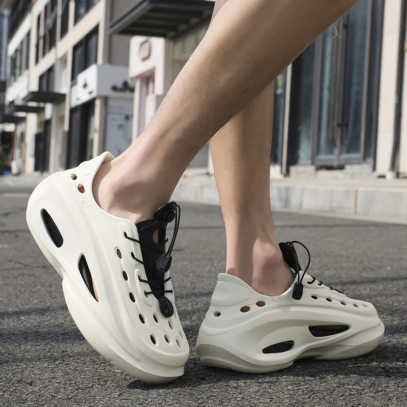 Sandales décontractées pour hommes, été, semelle souple, antidérapantes, confortables, chaussures de plage pour la marche en plein air, sandales de sport pour hommes, sandales homme