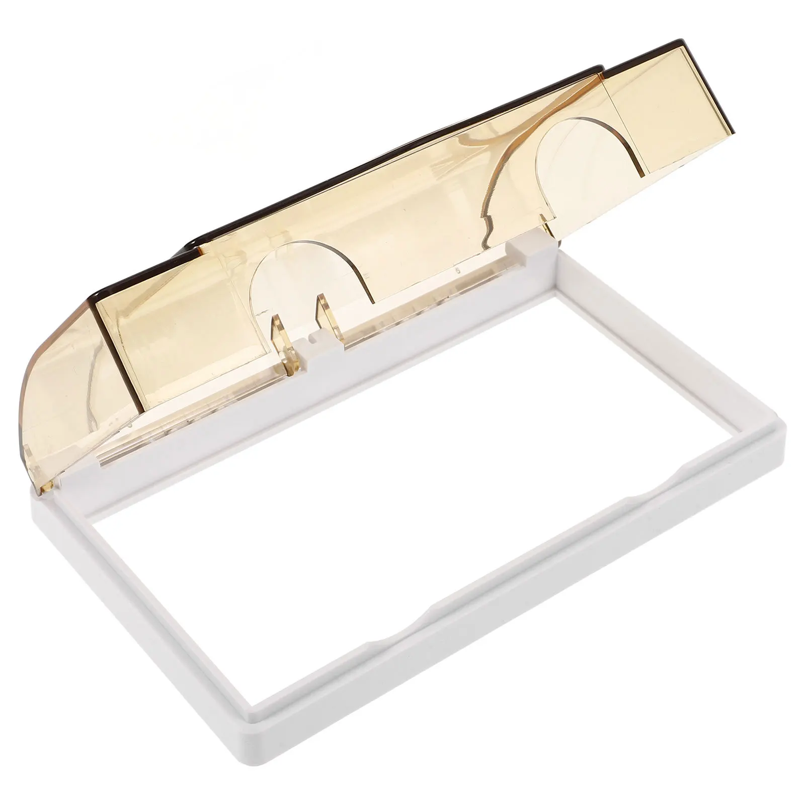 

Bathroom Socket Protective Cover Plastic Adhesive Splash-Proof Water-Resist Outlet Cover for Electrical Panel Home Improvement