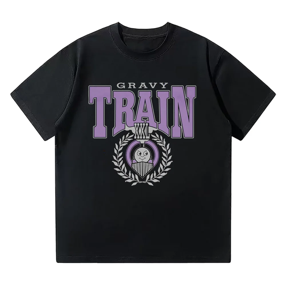 

Yung Gravy Train Alumni Tee Fashion Designer Hip Hop Clothing for Women/Men Cotton Short Sleeve Summer Breathable T Shirt Casual