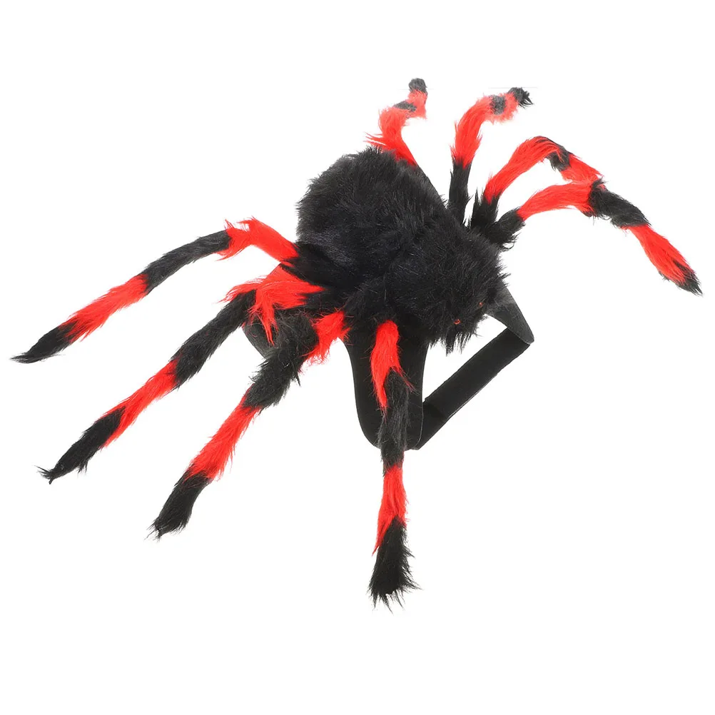 

Small Dog Spider Costume Pet Supplies Clothes Cat Halloween Cotton Dress Creative Halloween Pet Costume Accessories Spider Shape