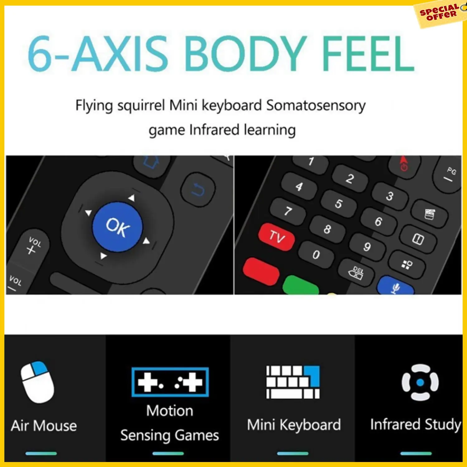 A25P MX3 Fly Air Mouse Smart Voice Remote Control 2,4G Беспроводная клавиатура для ТВ Box Android Mecool H96 Max X96 Mini Mi Box A25P MX3 Fly Air Mouse Smart Voice Remote Control 2,4G Беспроводная клавиатура для ТВ Box Android Mecool H96 Max X96 Mini Mi Box