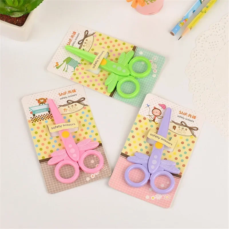 Quality Safety Plastic Paper Cutting Kid Toys Scissors Pretend Play Toy for Children Garden Tool Rest Assured Use Boys Girls