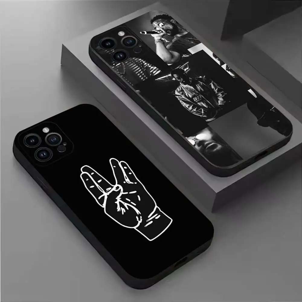 

Damso Rapper Phone Case For iPhone 16,15,14,13,12,11 Plus,Pro Max,XS,X,XR,SE,Mini,8,7,Soft Silicone Black Cover