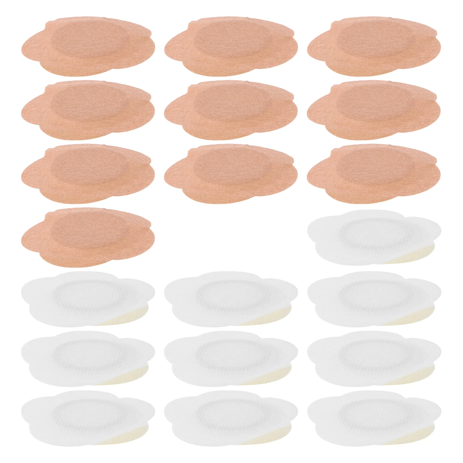 

20pcs Castor Oil Wrap Belly Patches Adhesive Absorbent Lightweight Portable Yoga Fitness Soft Mats Tools Accessories