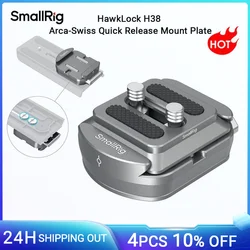 SmallRig Universal HawkLock H38 Arca-Swiss Quick Release Mount Plate, For DSLR for Sony for Canon Camera Cage/Tripods -4486