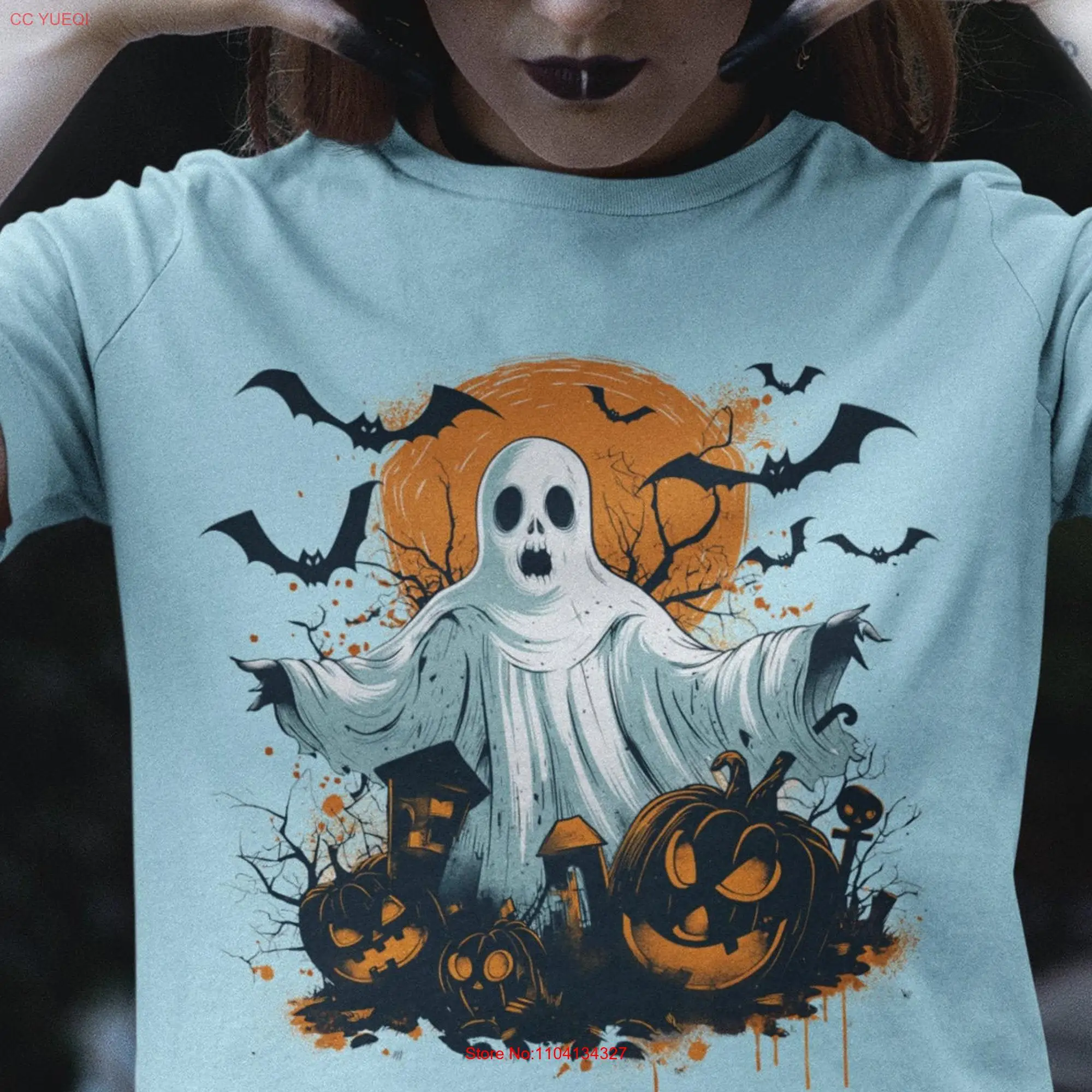 Halloween Pumpkin Spooky Goth Witch Monster Freaky Witchcraft Witchy Horror Retro Super Cool Best T Shirt Altgirl Emo