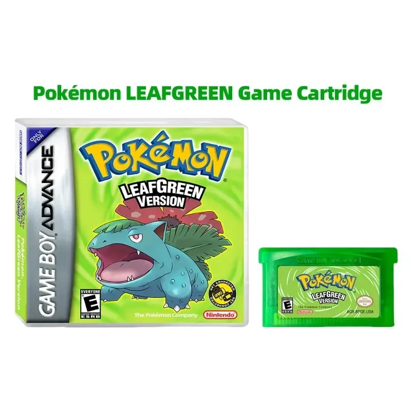 جديد GBA RTC 32Mbit + 1Mbit فلاش لعبة خرطوشة البوكيمون الكلاسيكية سلسلة الزمرد روبي الياقوت FireRed LeafGreen مجموعة الهدايا #2