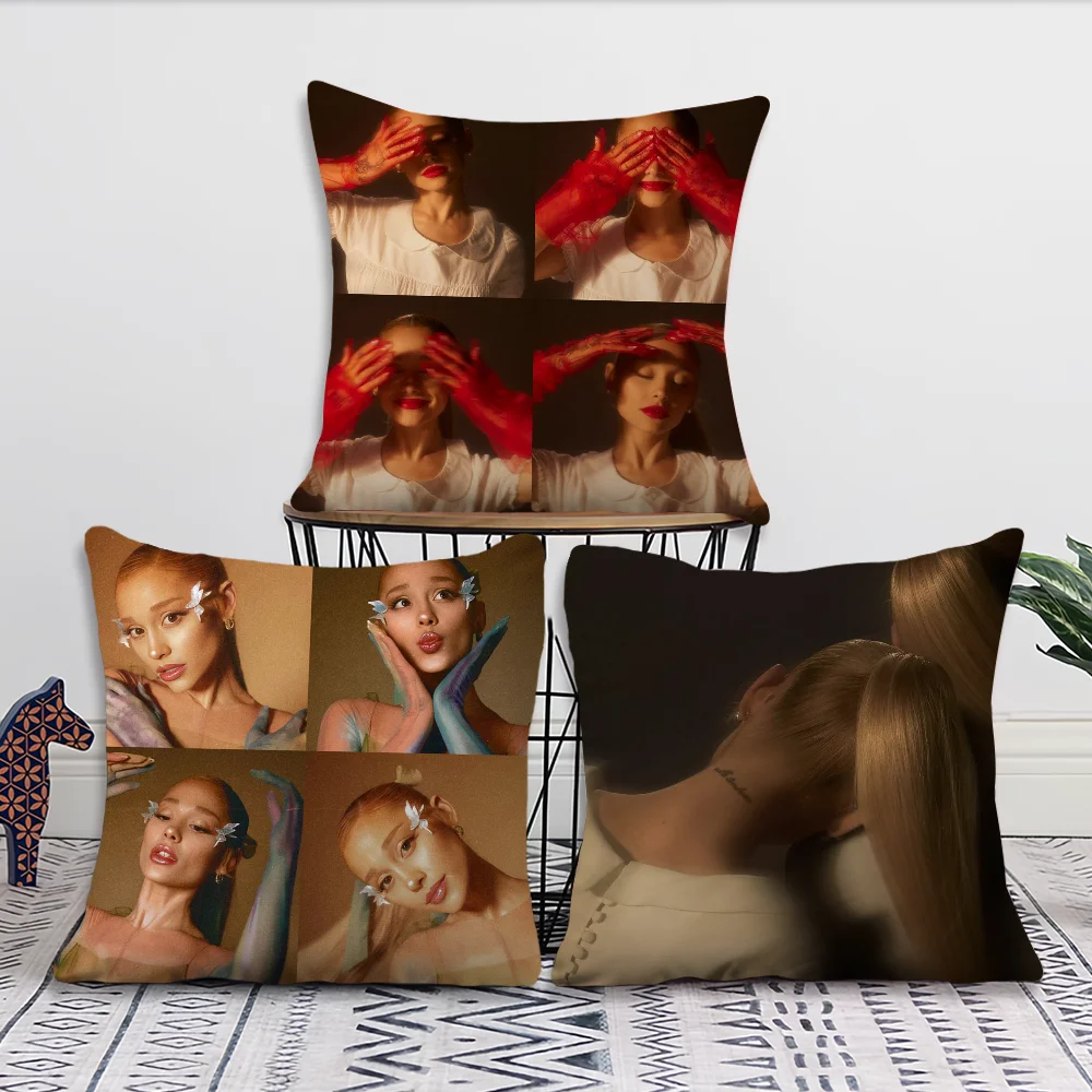 Singer A-Ariana Eternal Sunshine G-Grande Decoration Room Home Sofa living Office Car Nordic Simplicity Pillow Cover