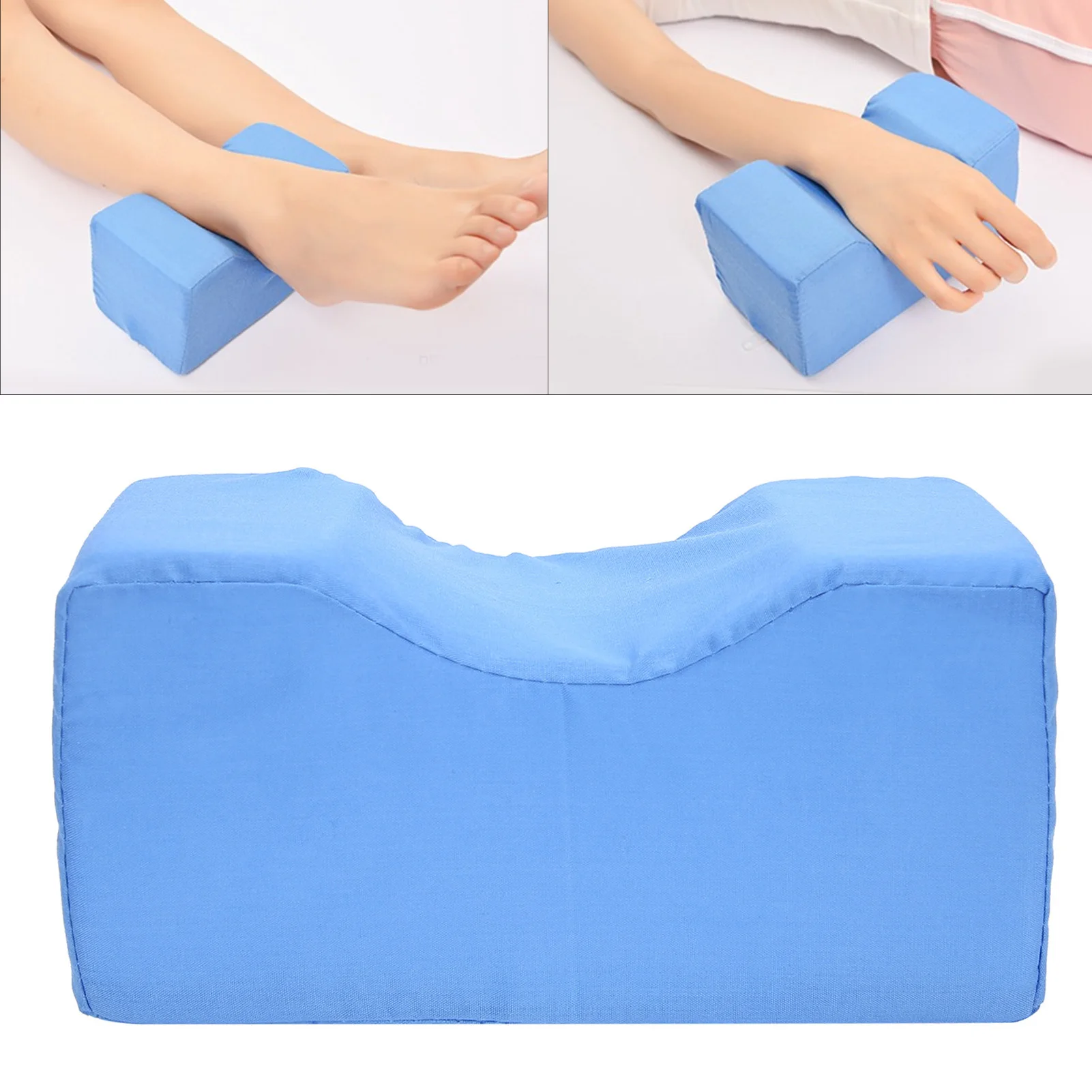 

Foot Raise Ankle Pillow Mat Anti Bedsore Cushion Cotton Cloth + Sponge Elderly Bedridden Patient Disabled Leg Rest Elevating Pad