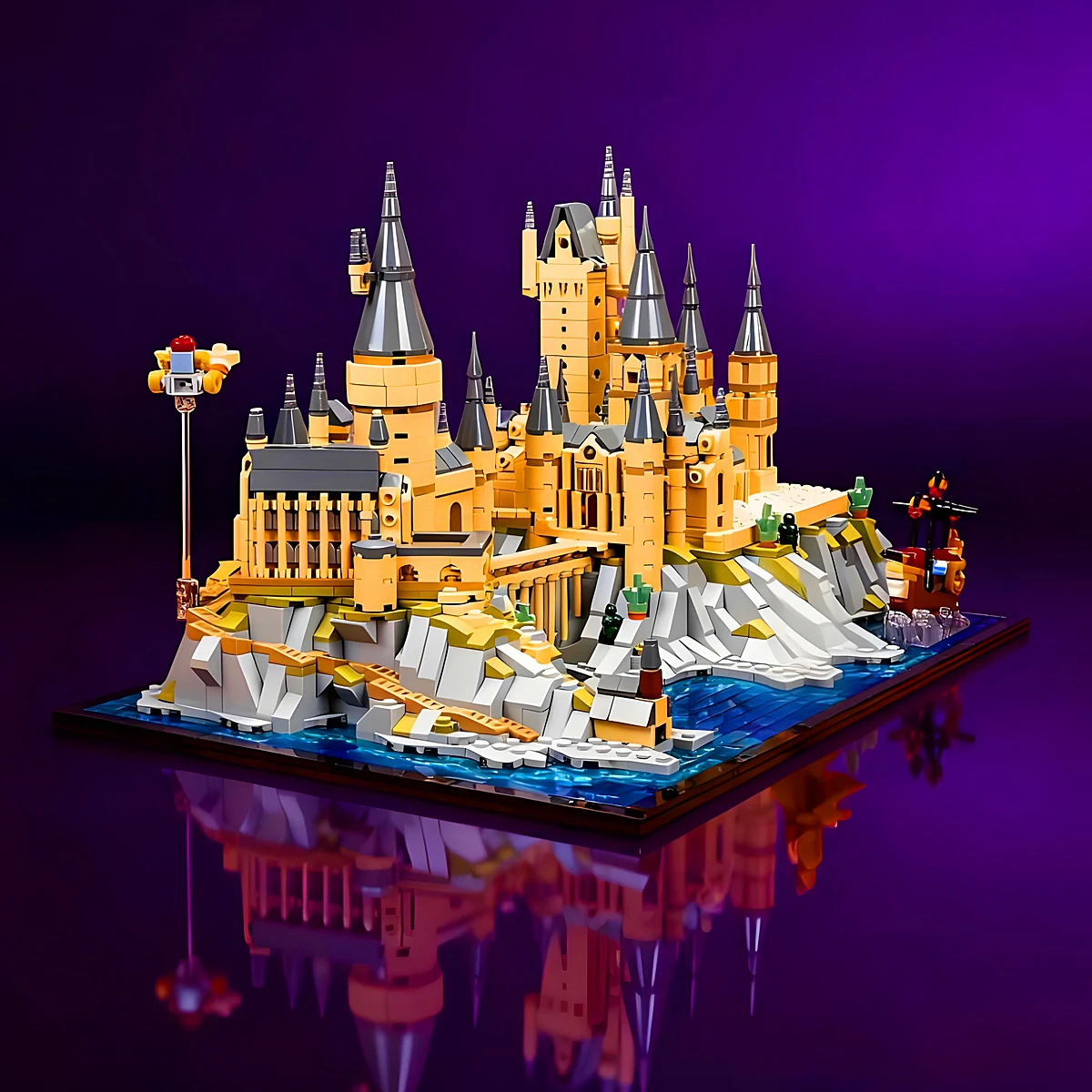 

Magic Ground Streetview Academy House School College Волшебный замок Модель Строительный блок Кирпич Вечеринка Подарочные игрушки на день рождения