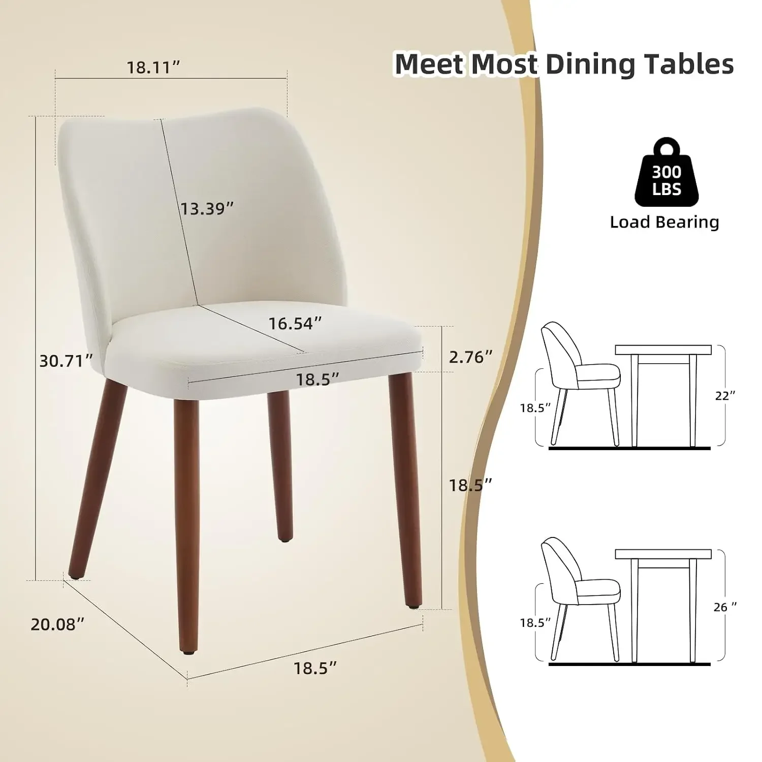 Stackable Sleek Contemporary Dining Chair Creative Reliable Distinctive Upholstered Dining Chair Silla Comedor Kitchen Furniture