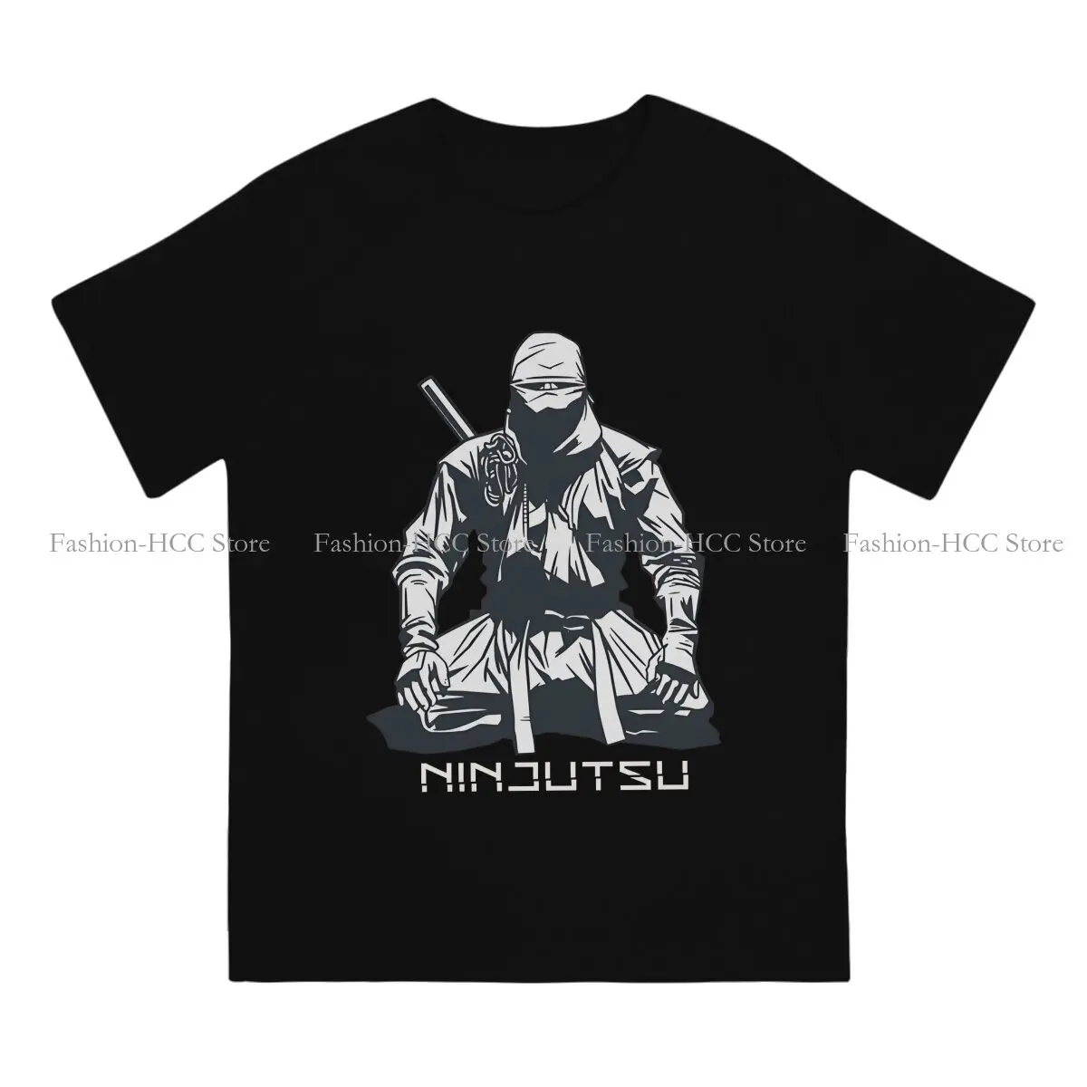 Ninja Ninjutsu Polyester TShirts Ninja Japanese Ninjutsu Assassin Personalize Homme T Shirt Funny Tops
