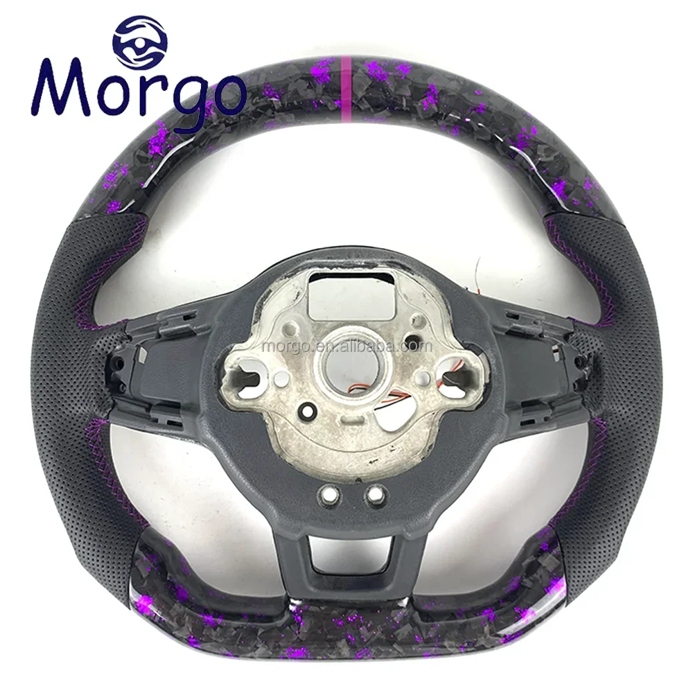 Car accessories for Golf MK7/7.5 GTI R car model customized carbon fiber steering wheel 2013 2014 2015 2016 2017-2020