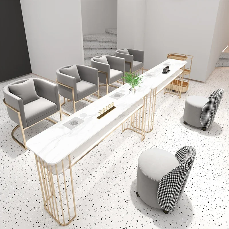 

Коллекционное оборудование для ногтей, белые наклейки, станция, маникюрный стол для ногтей, очиститель для хранения, Biurko Do, маникюр, модная мебель