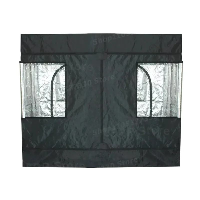 120x120x200cm Indoor Grow Tent Kit 600D Mylar Reflective Fabric Hydroponic Growing Room for Plants Complete Set 3x3ft