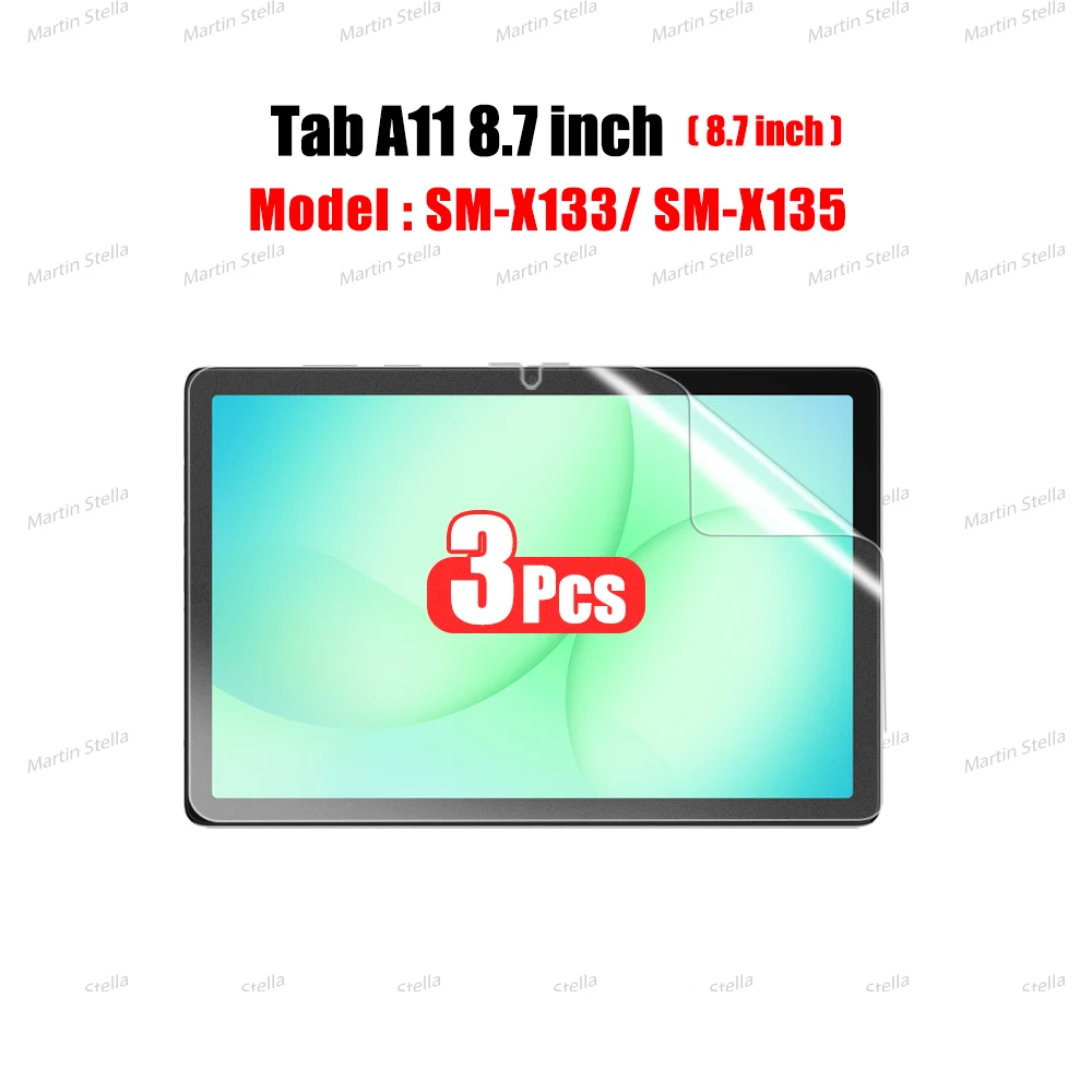 3 Stück Papiergefühl wie Displayschutzfolie für Samsung Galaxy Tab S7 S8 S9 Plus Ultra Samsung Tab S6 Lite S7 S9 Fe A8 A9 A7 Kein Glas