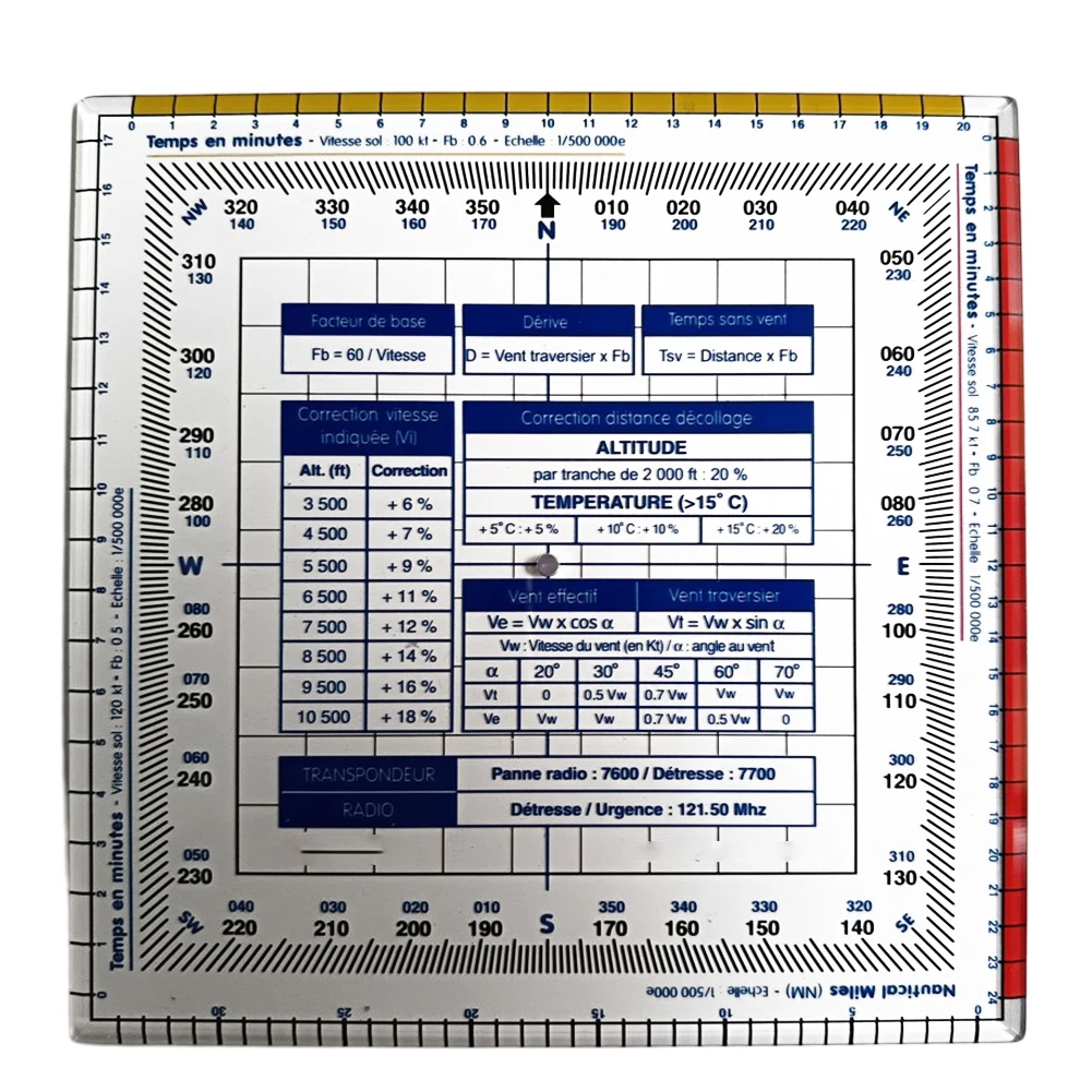 

Directional Ruler 14*14.8cm Acrylic Ruler 14*14.8cm Size Coordinate Mapping Line Thickness Measurement Design Drafting