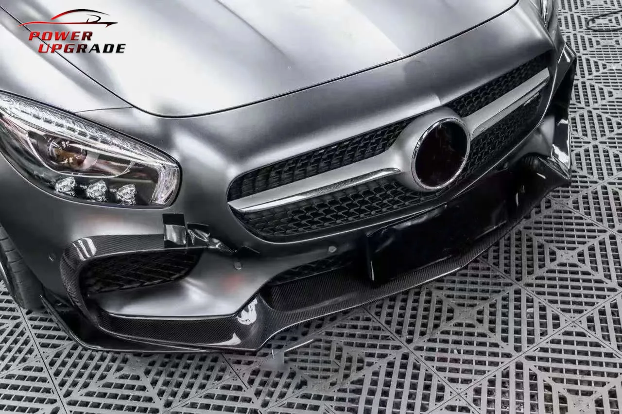 Carbon Fiber Car Bodykit For Mercedes Benz AMG GT/GTS Upgrade Renntech Style Front Lip Rear Diffuser Side Skirts Spoiler