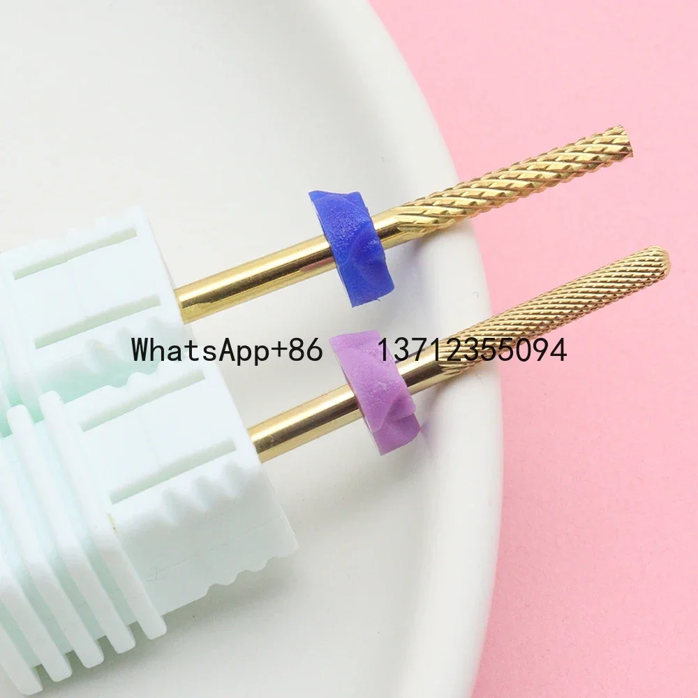 Professionelle Hartmetall-Nagelbohrer, elektrische Nagelfeilenspitzen zum Entfernen abgestorbener Nagel, langlebige Maniküre-Werkzeuge