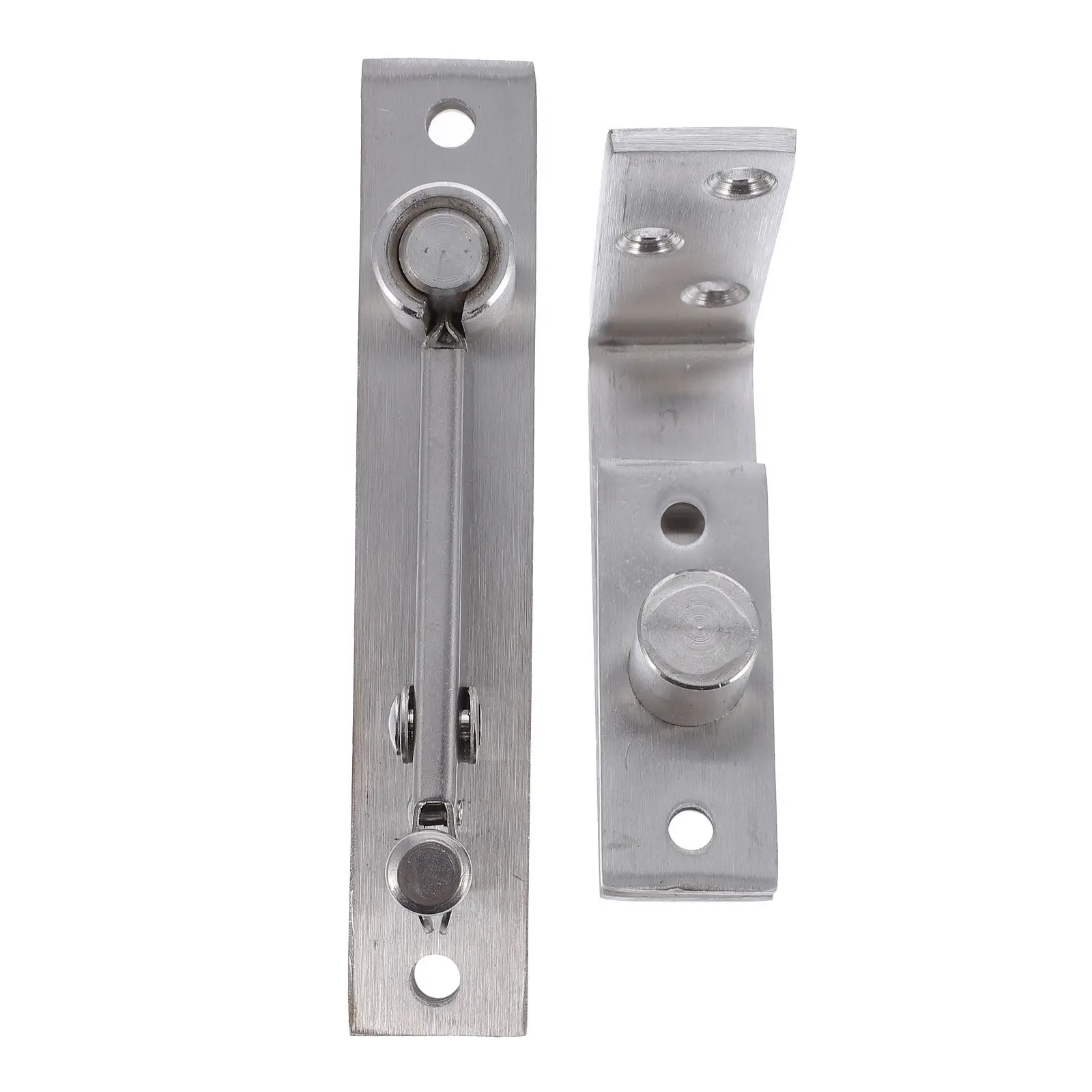 

Комплект из 1 шт. скрытых петель для поворотных дверей из нержавеющей стали, усиленные, для межкомнатных дверей, матовые