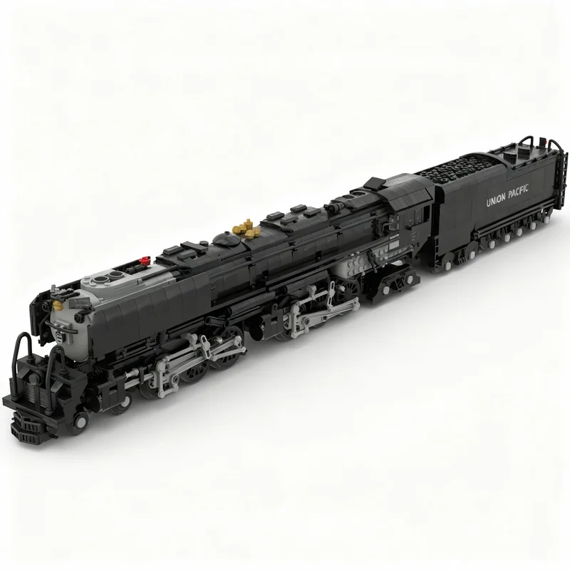 2094 stuks MOC Union Pacific Challenger stoomtrein model bouwstenen speelgoed constructie kerstcadeau idee educatief bouwsteen