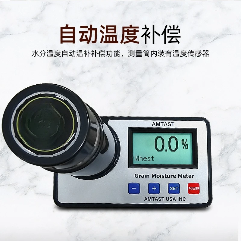 

Grain Moisture Meter GM006 Humidity Rapid Detection Digital Display Coffee Wheat Maize Moisture Content Test