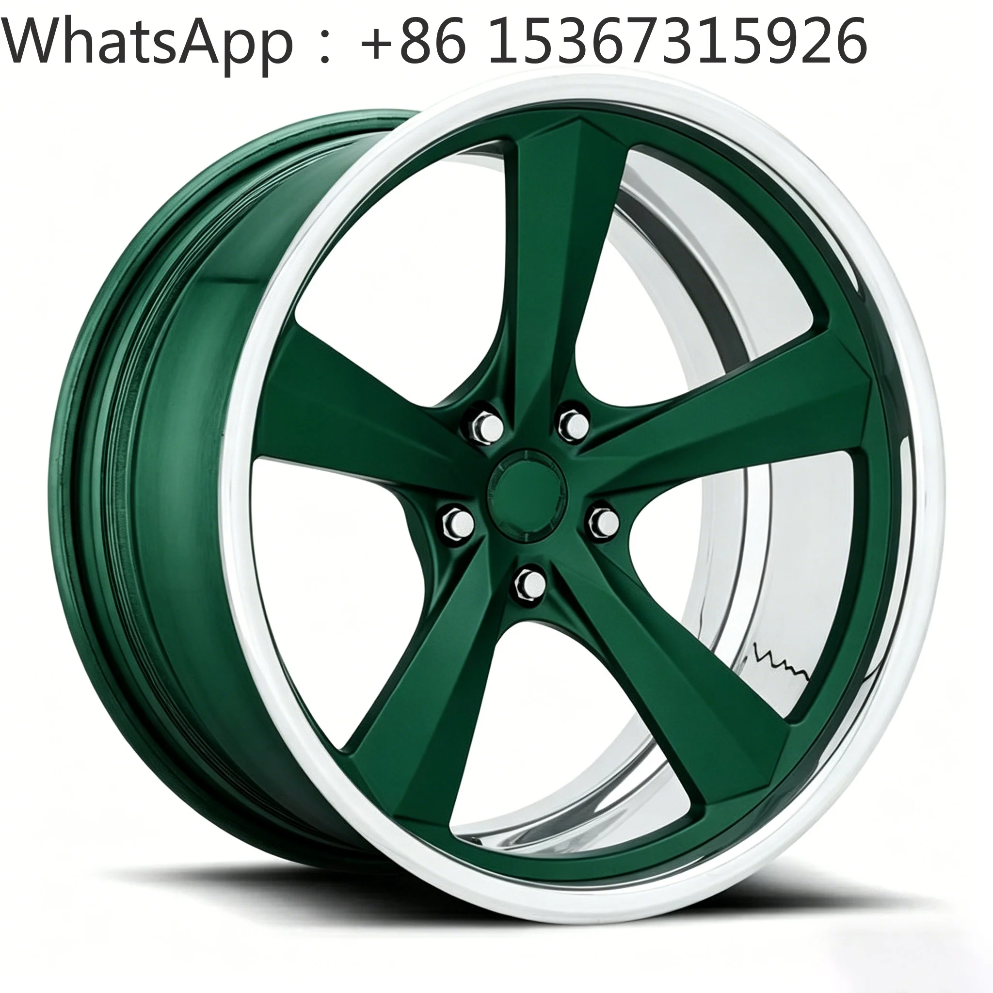 Spoke Deep Concave Custom Forged Aluminum Alloy Wheel Hubs Multi PCD 5x112 5x114.3 5x120 Universal Compact Passenger Car Wheels