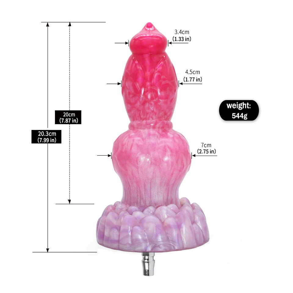 ROUGH BEAST Sex Machine Anal Plug Dildo Attachment Vac-U-Lock Masturbation Machine Accessories Animal Fake Penis Sex Toys