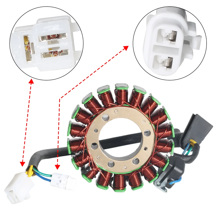 

3430-021 3430-069 Motorcycle Generator Stator Coil Comp For Arctic Cat ATV 300 4X4 250 2X4 1998 1999 2000 2001 2002 2003-2005