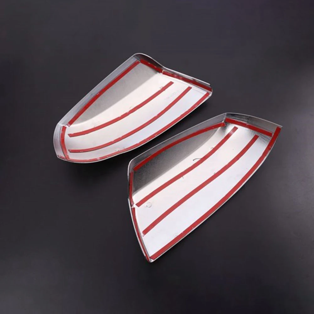 NCSMT Chrome ABS Car Side Rearview Mirror Cover Trim for Toyota-Tundra Sequoia 2007-2020