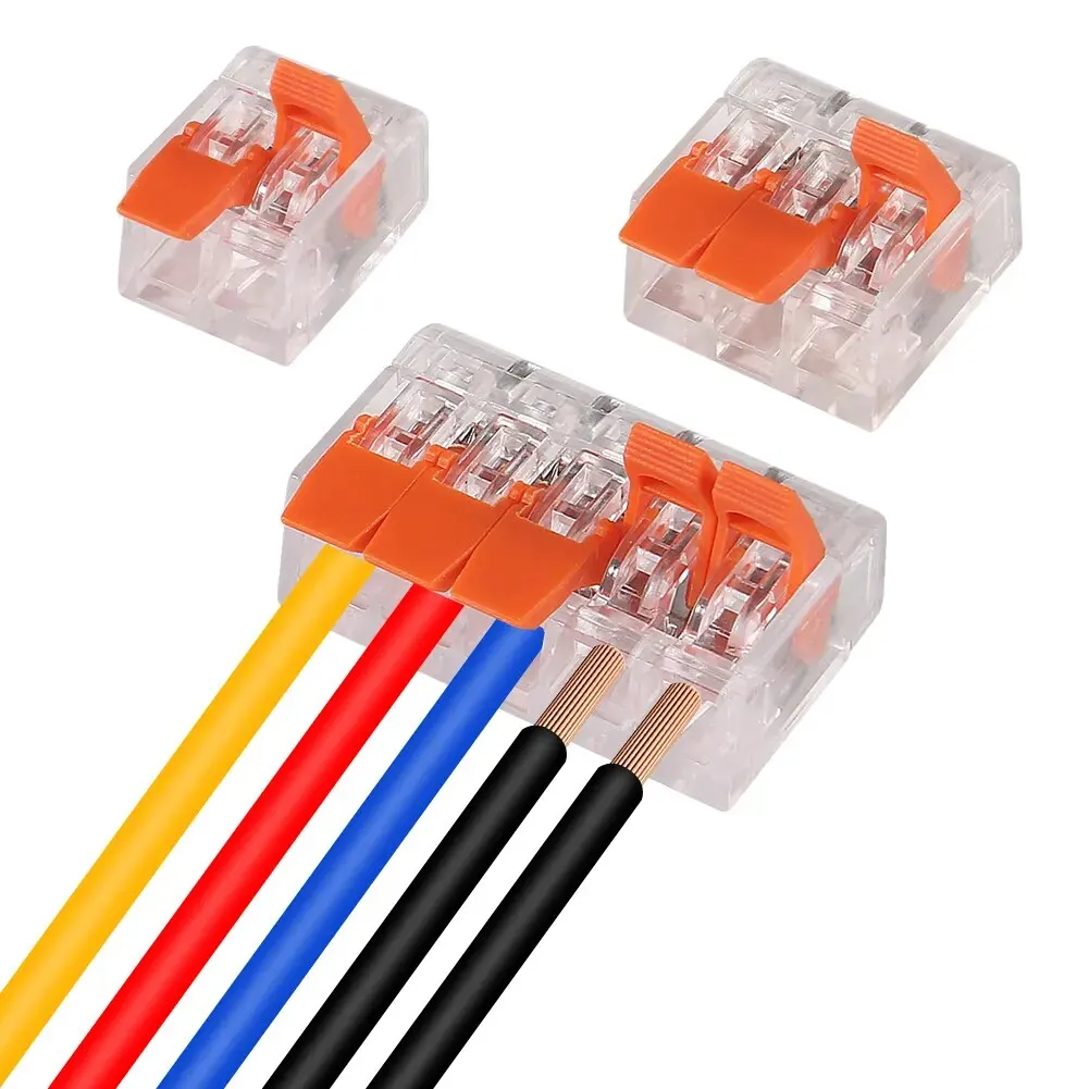 75 stuks draad blok klem aansluitkabel voor 221 elektrische connectoren herbruikbare mini Quick Home draad terminal connector