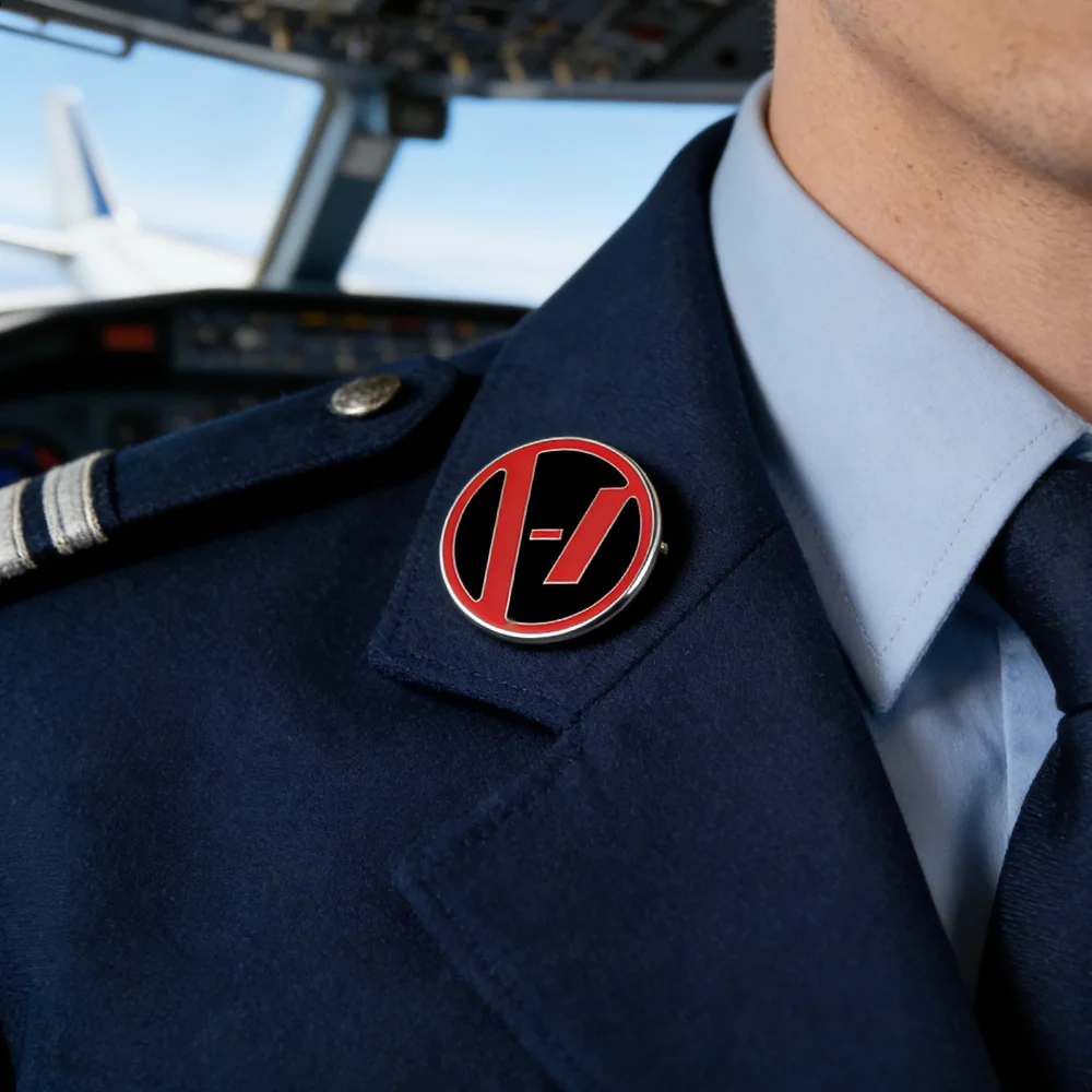 Pilots Band Enamel Pin Round Button Brooch Music Hip Hop Jewelry Accessories for Women Men Fans Backpack Bag Lapel Badge Gifts