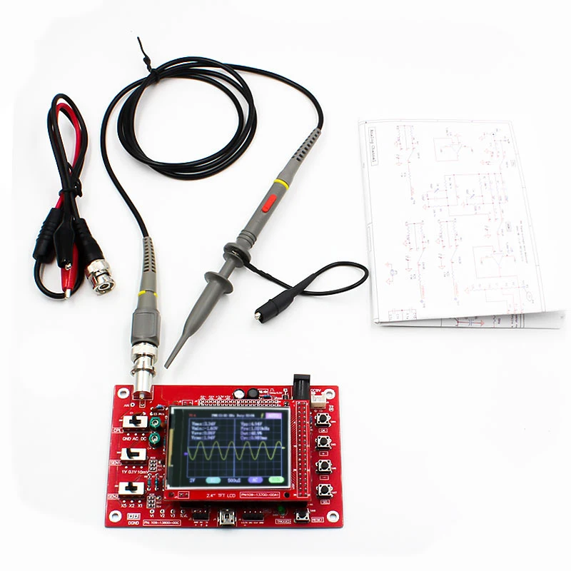 Oscilloscope Kit Parts 2.4