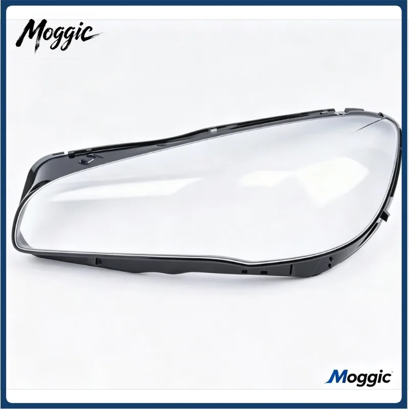 Moggic Headlight Lens Cover For 2 Series Active Tourer F45 2018 2019 2020 Clear Transparent Headlamp Outer Shell Replacement