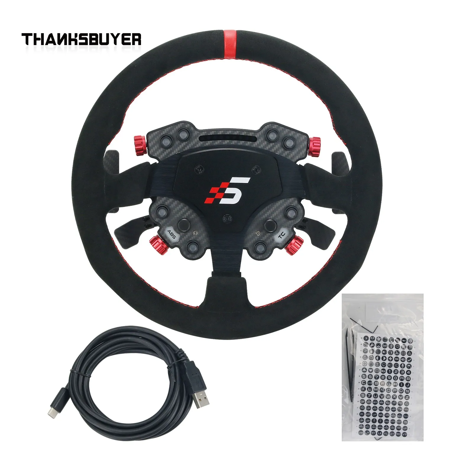 Simagic Racing Wheel PC SIM Racing Steering Wheel GT Pro Hub + P-325C/P-325D/P-330R