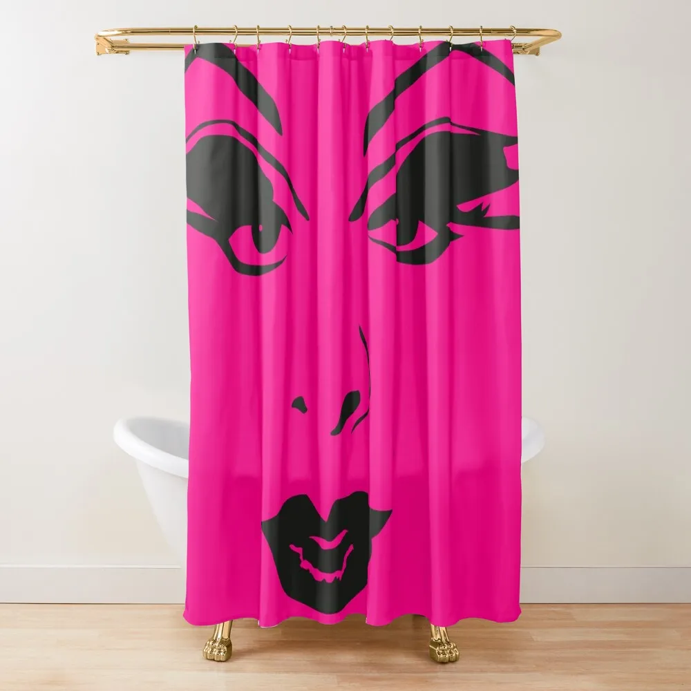 

DIVINO PINK GLAM GLENN MILSTEAD WATERS Shower Curtain Toilet Accessories Bathroom Modern Bathroom Accessories Curtain