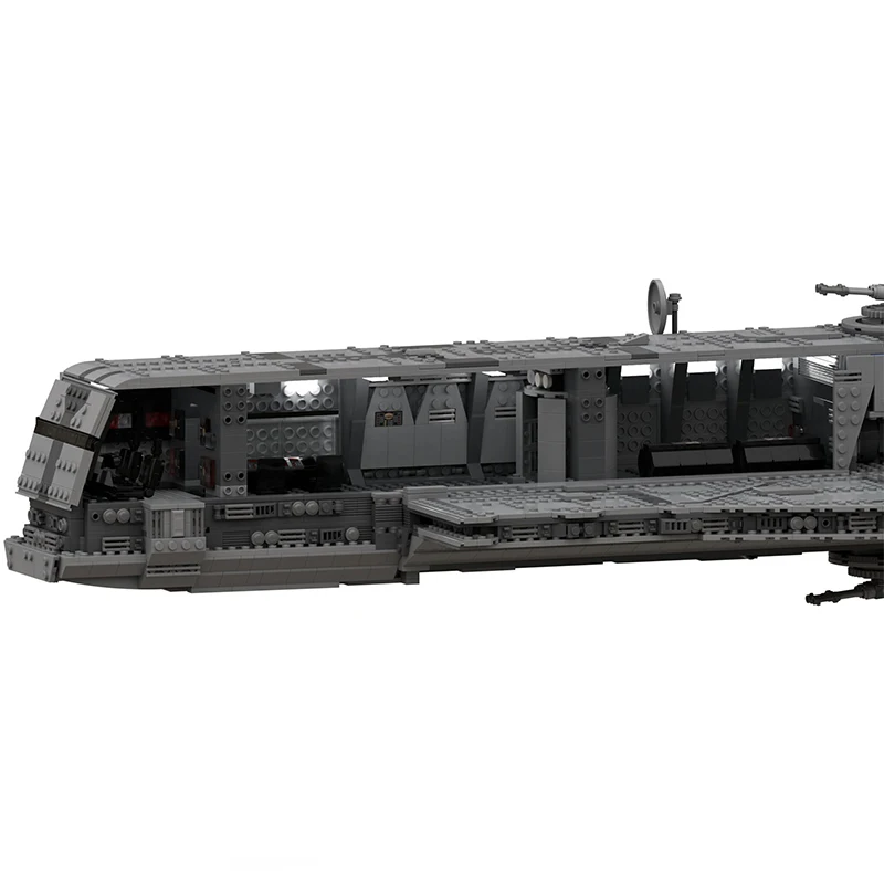 2696 pçs moc imperial gozanti-class blindado cruiser transporte navio blocos de construção montagem criativa tijolos brinquedos criança presentes diy