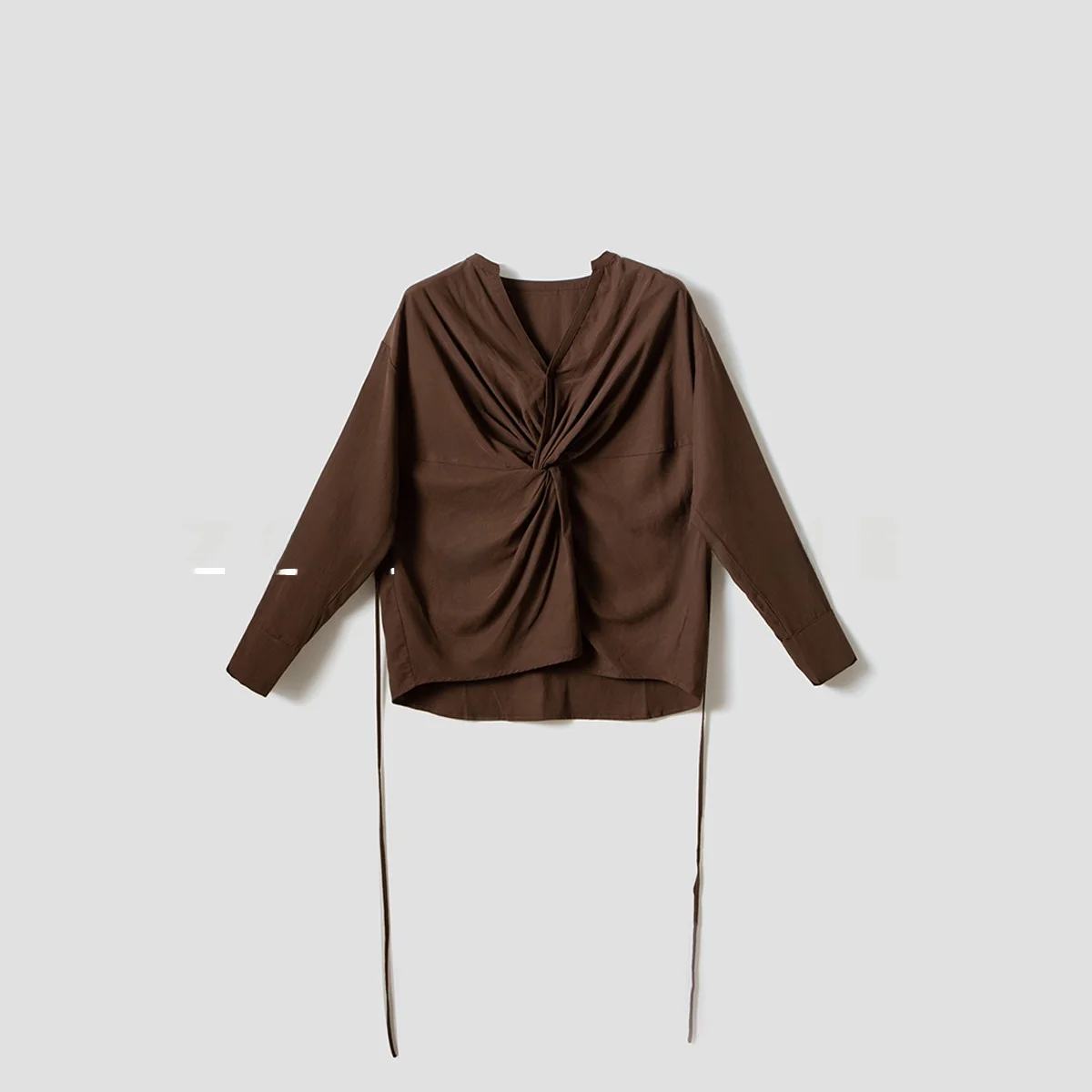 

Женское повседневное платье с V-образным вырезом, простое, но необычное, с узором «узелок», не мнется, стандартный крой