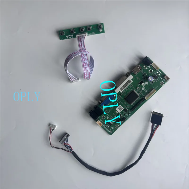 VGA Controller board Kit For LP171WU6-TLB2/TLA1/TLB1/TLB2 HDMI-compatible 1920X1200 Screen LED LCD DVI Panel 17.1