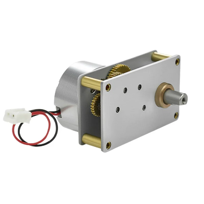 

High Efficiency 4142-300 Brushed DC Motor, 3V 13RPM With Gear Reduction And Speed Controller