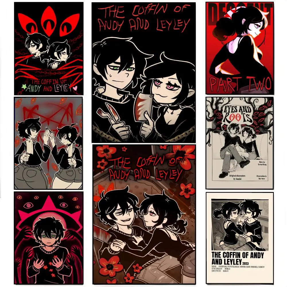 Game The Coffin Of Andy And Leyley Poster Wall decals, perfect for hallways, living rooms, and home decor
