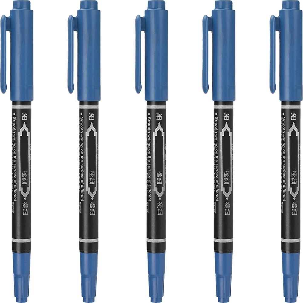 5 stuks make-up positie mapping pen transparante tattoo wenkbrauw marker voor nauwkeurige tekening salon beauty tool